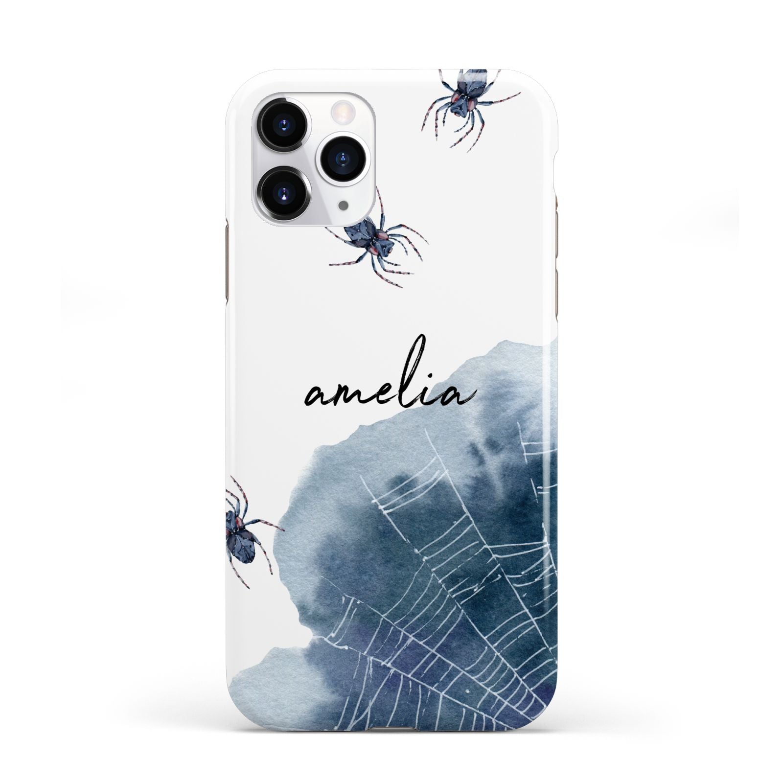 Personalised Halloween Spider Web iPhone 11 Pro 3D Tough Case