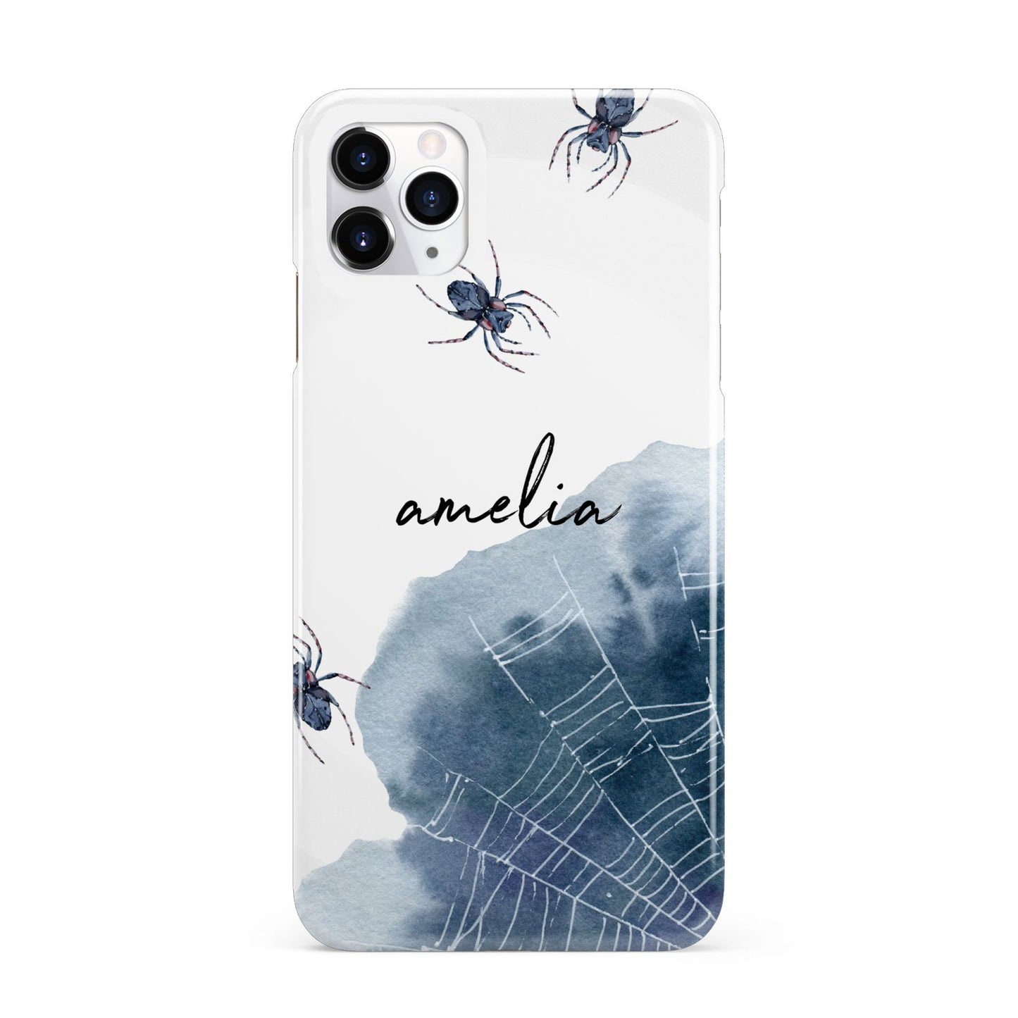 Personalised Halloween Spider Web iPhone 11 Pro Max 3D Snap Case