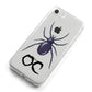 Personalised Halloween Spider iPhone 8 Bumper Case on Silver iPhone Alternative Image