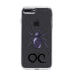Personalised Halloween Spider iPhone 8 Plus Bumper Case on Black iPhone