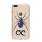Personalised Halloween Spider iPhone 8 Plus Bumper Case on Gold iPhone