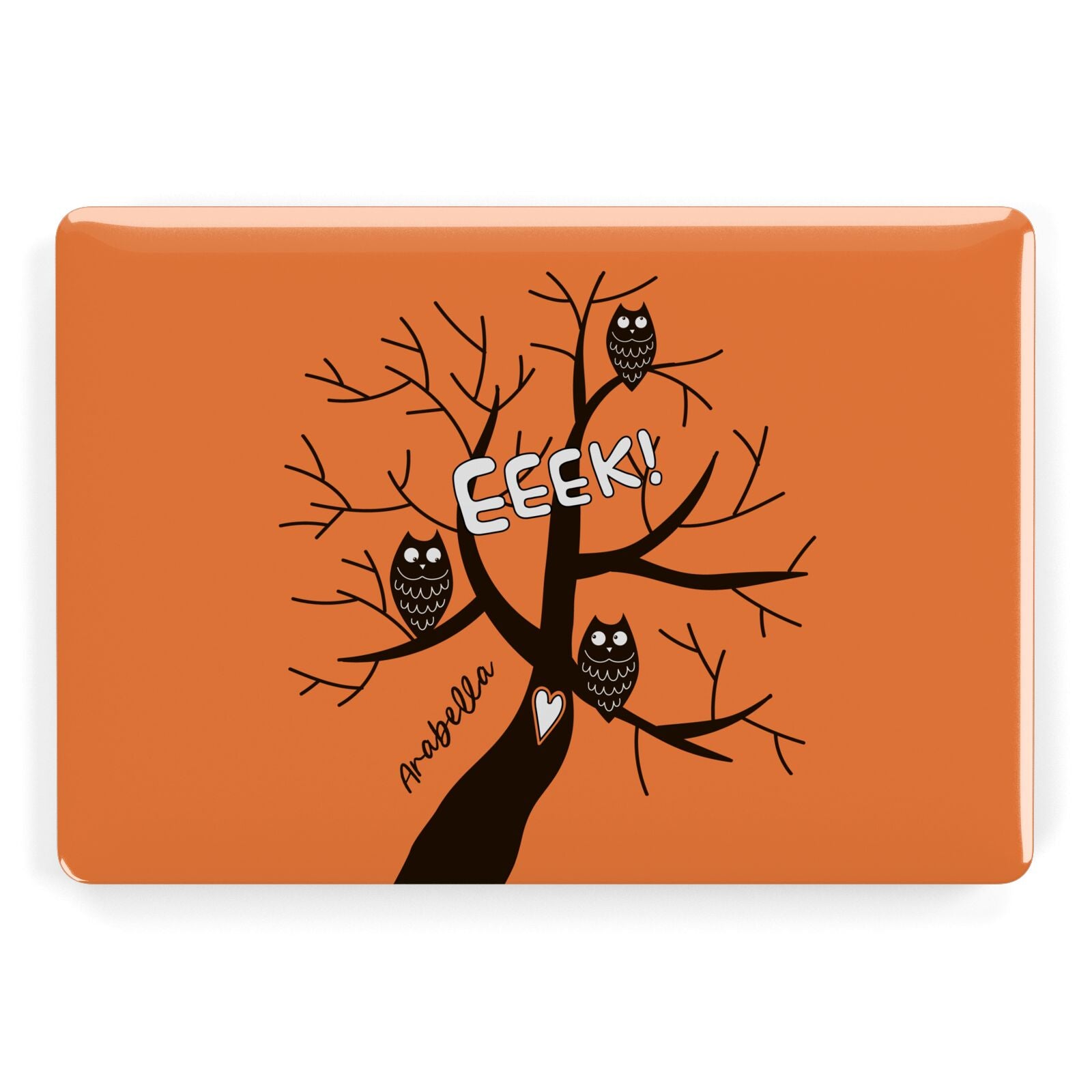 Personalised Halloween Tree Apple MacBook Case