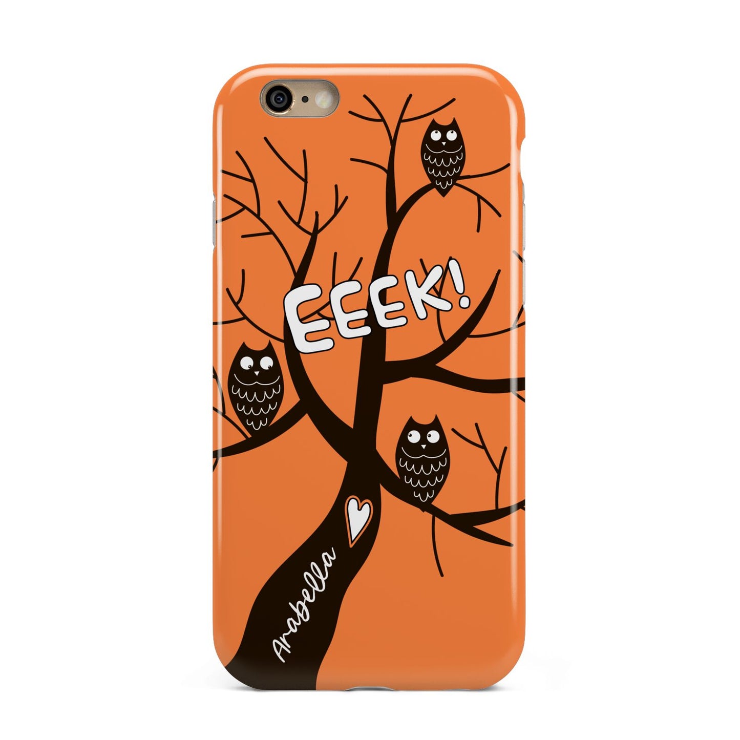 Personalised Halloween Tree Apple iPhone 6 3D Tough Case