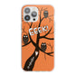 Personalised Halloween Tree iPhone 13 Pro Max TPU Impact Case with Pink Edges