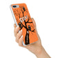 Personalised Halloween Tree iPhone 7 Plus Bumper Case on Silver iPhone Alternative Image