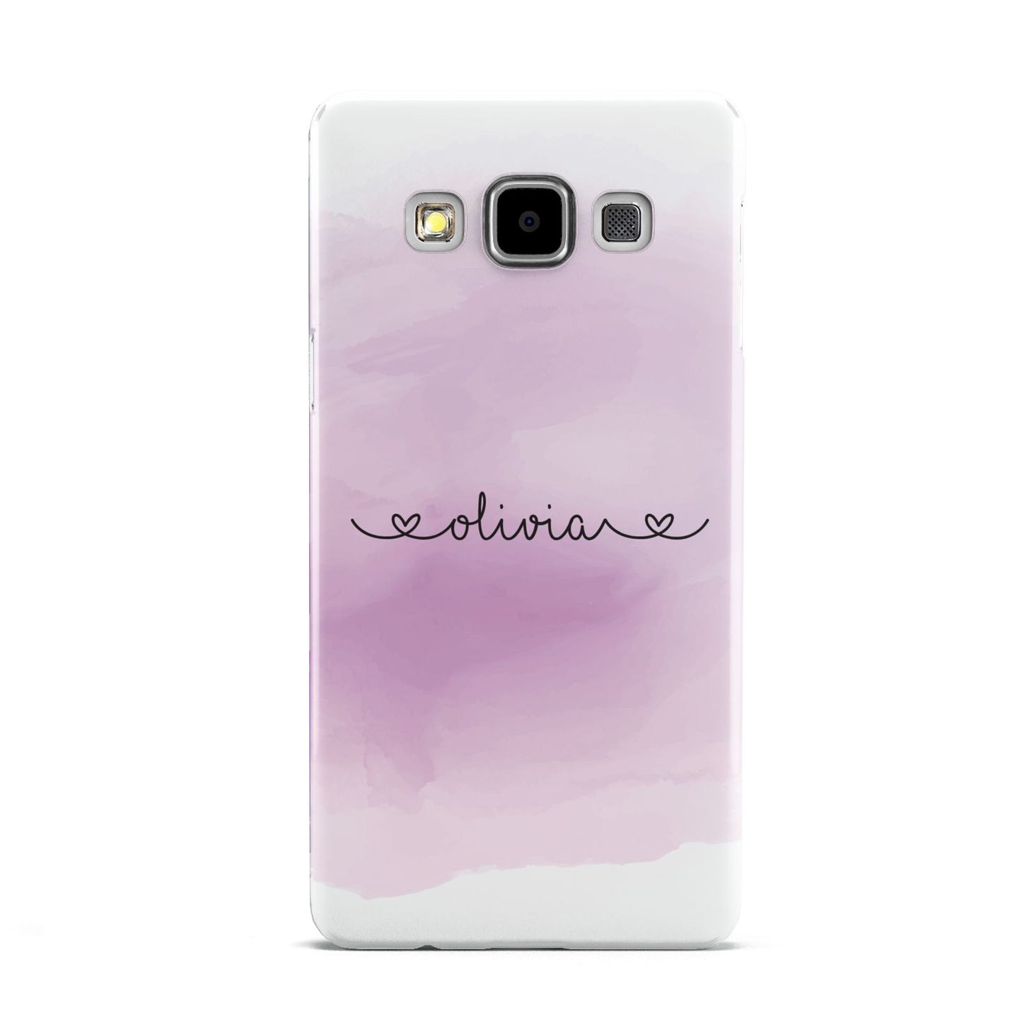 Personalised Handwritten Name Hearts Samsung Galaxy A5 Case