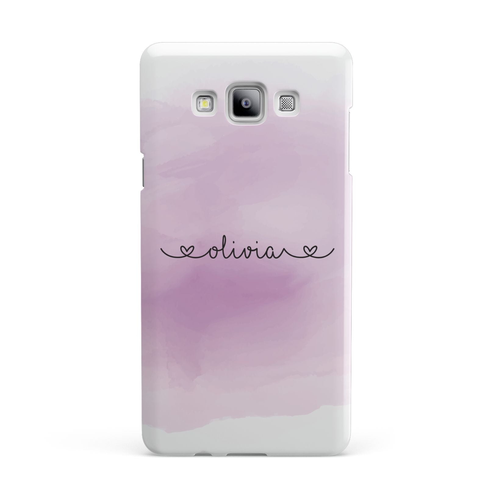 Personalised Handwritten Name Hearts Samsung Galaxy A7 2015 Case