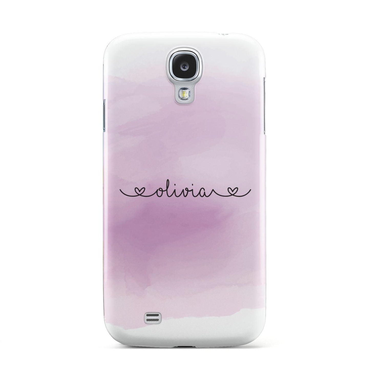 Personalised Handwritten Name Hearts Samsung Galaxy S4 Case