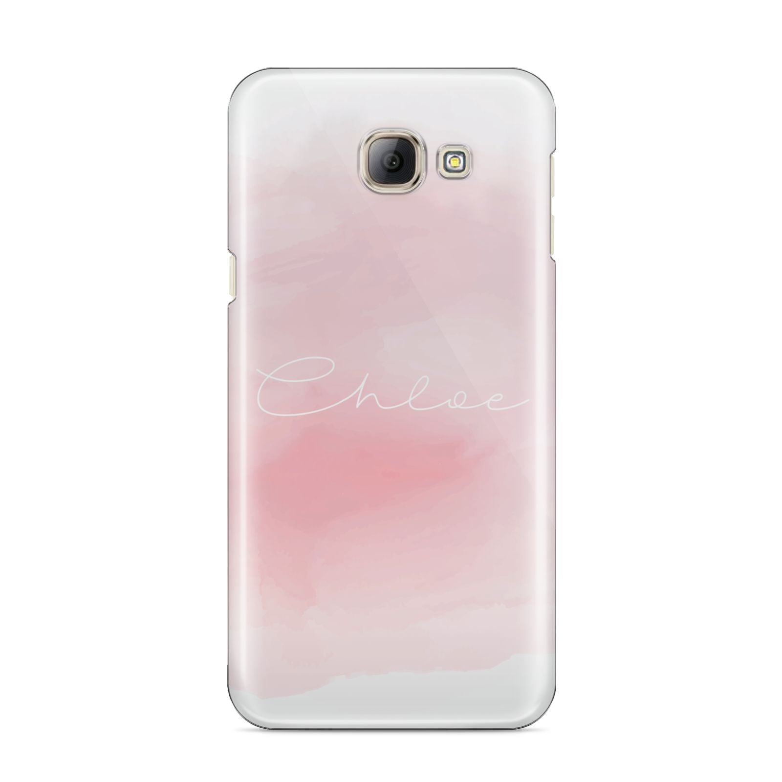 Personalised Handwritten Name Watercolour Samsung Galaxy A8 2016 Case