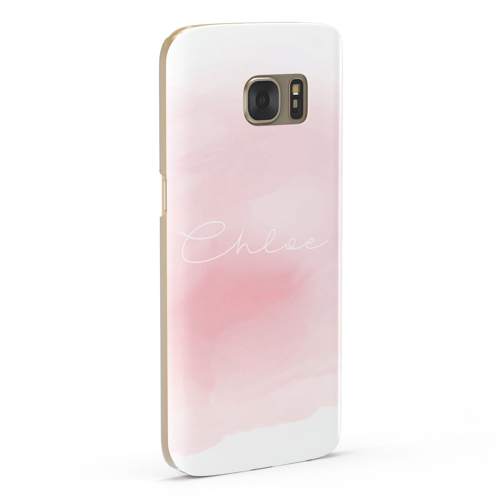 Personalised Handwritten Name Watercolour Samsung Galaxy Case Fourty Five Degrees