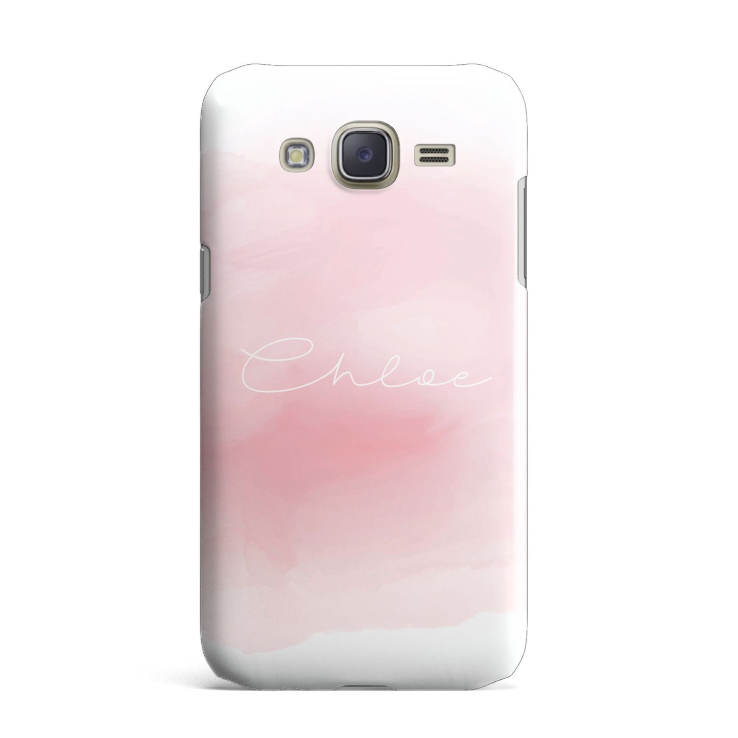 Personalised Handwritten Name Watercolour Samsung Galaxy J7 Case