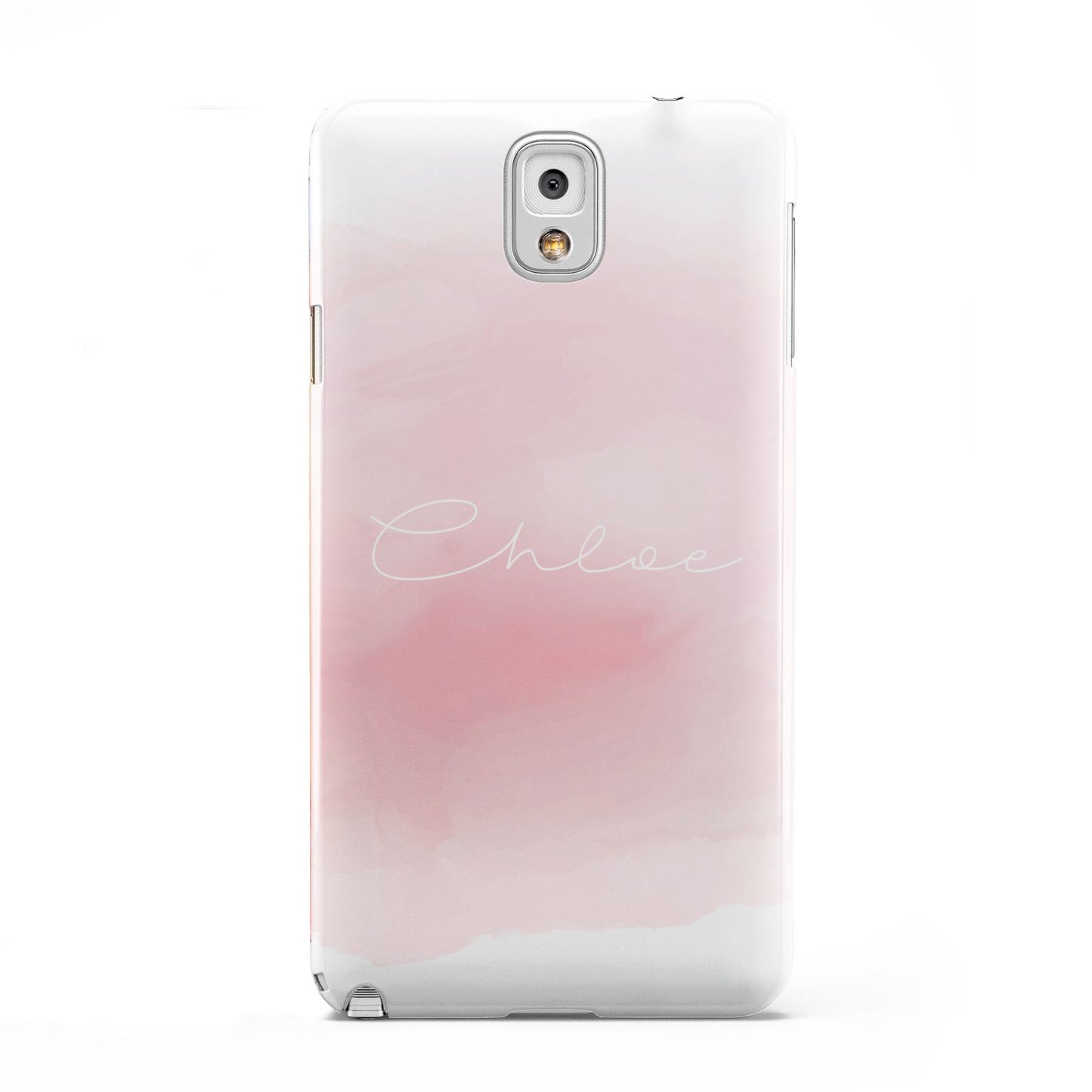 Personalised Handwritten Name Watercolour Samsung Galaxy Note 3 Case