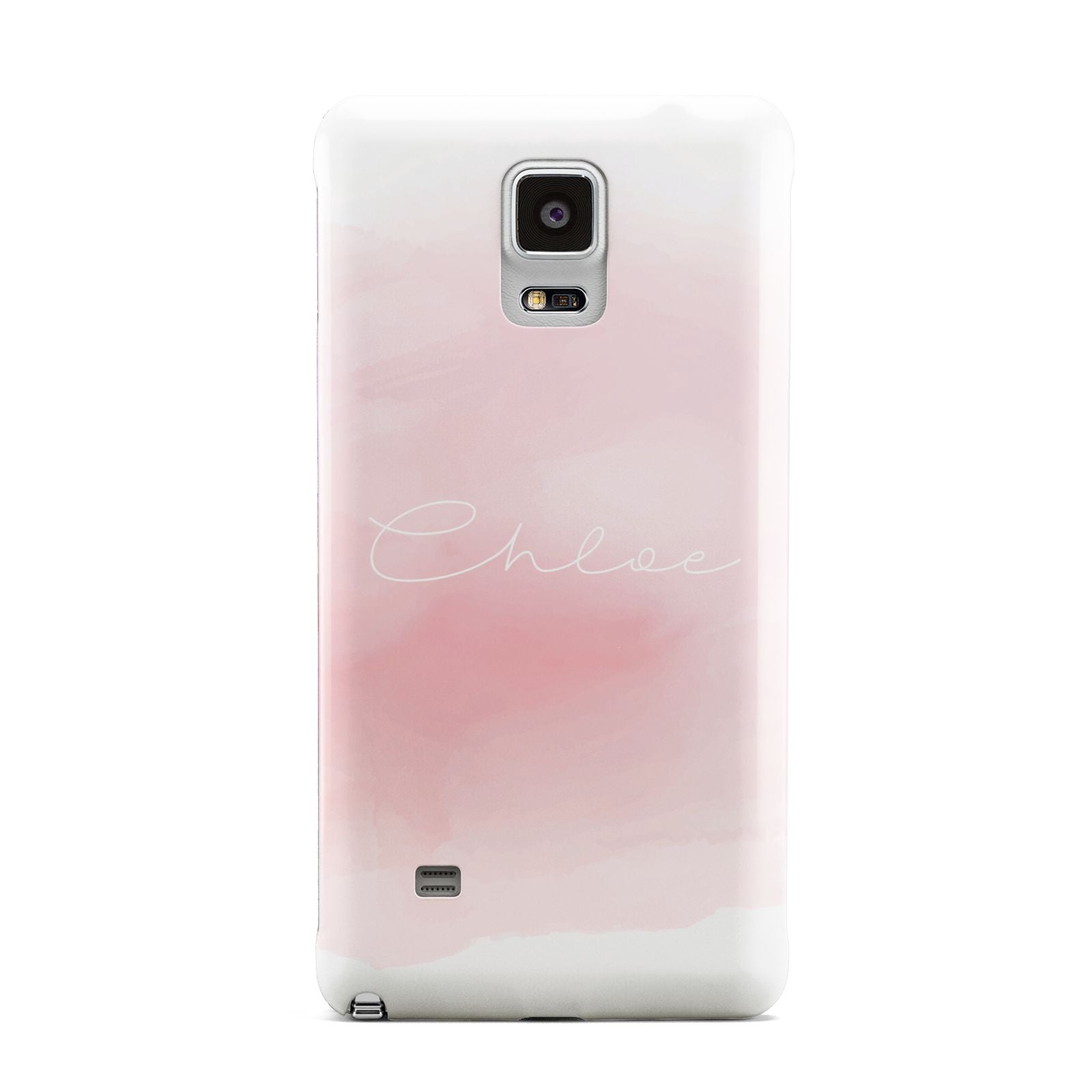 Personalised Handwritten Name Watercolour Samsung Galaxy Note 4 Case