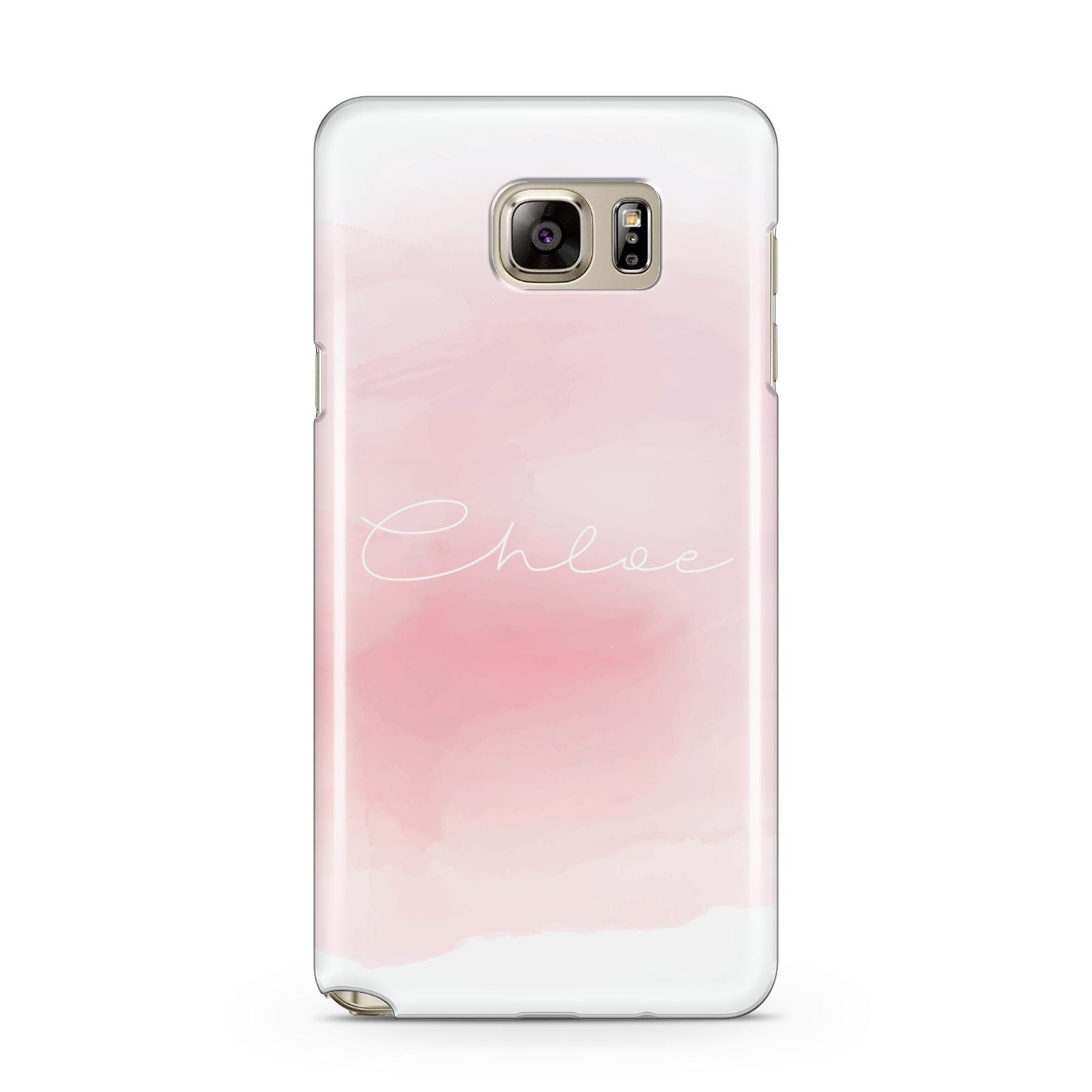 Personalised Handwritten Name Watercolour Samsung Galaxy Note 5 Case
