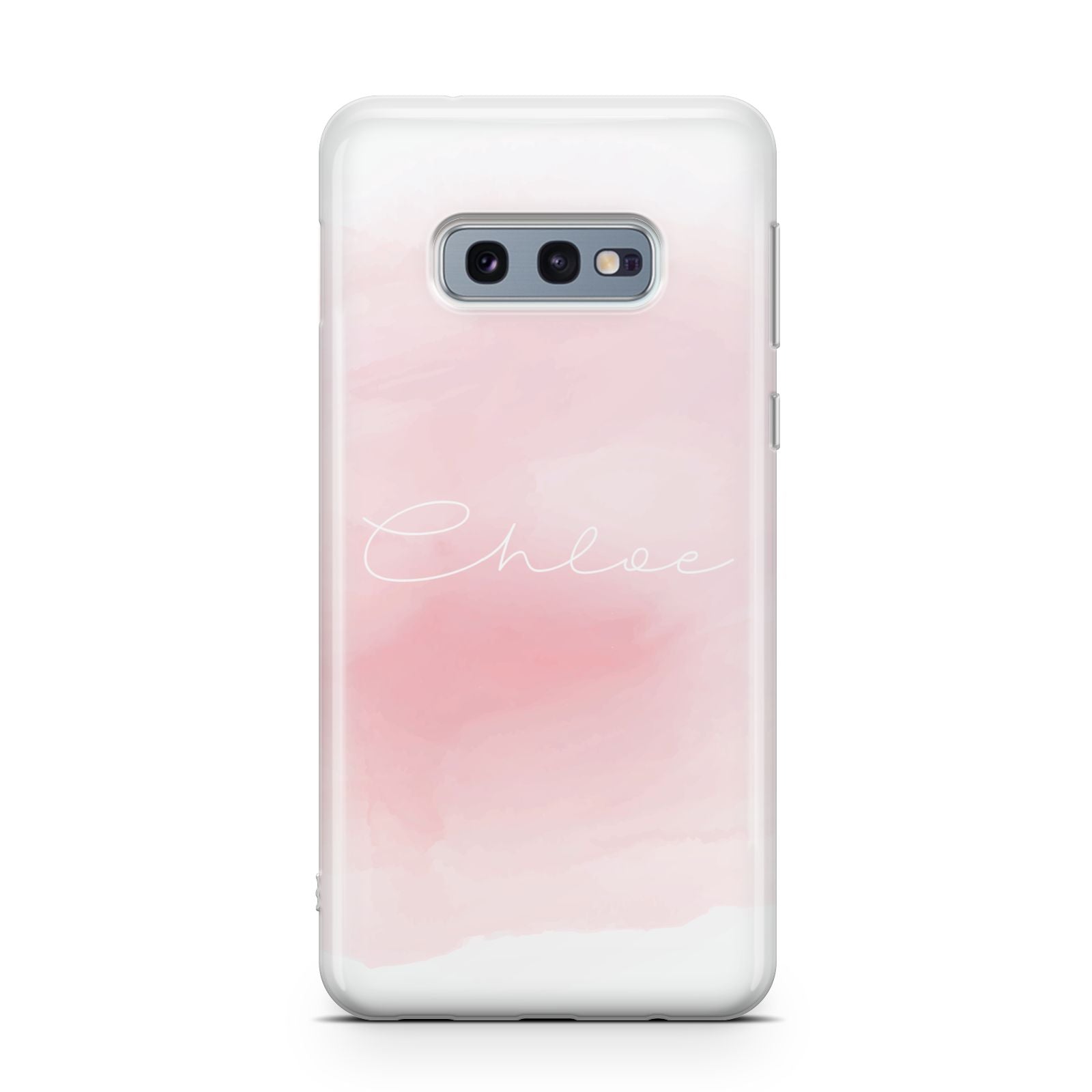 Personalised Handwritten Name Watercolour Samsung Galaxy S10E Case