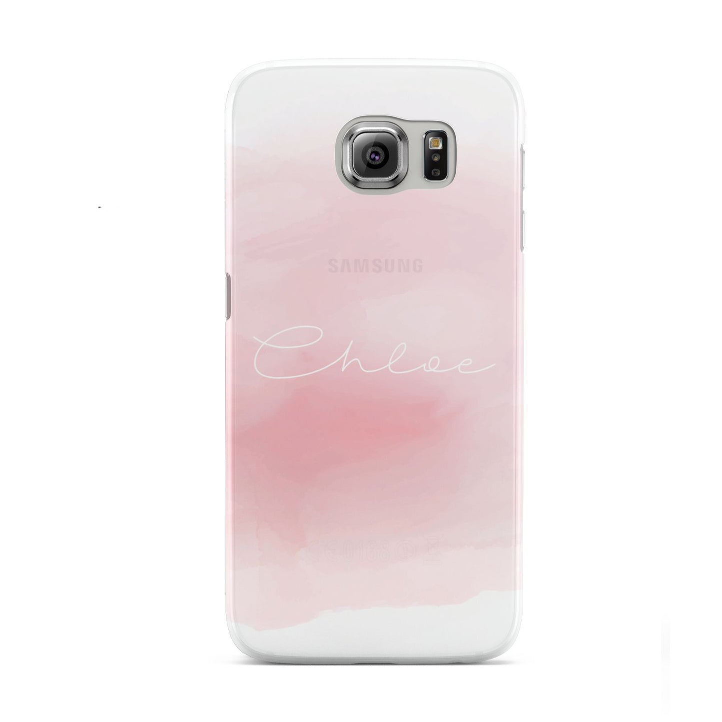Personalised Handwritten Name Watercolour Samsung Galaxy S6 Case