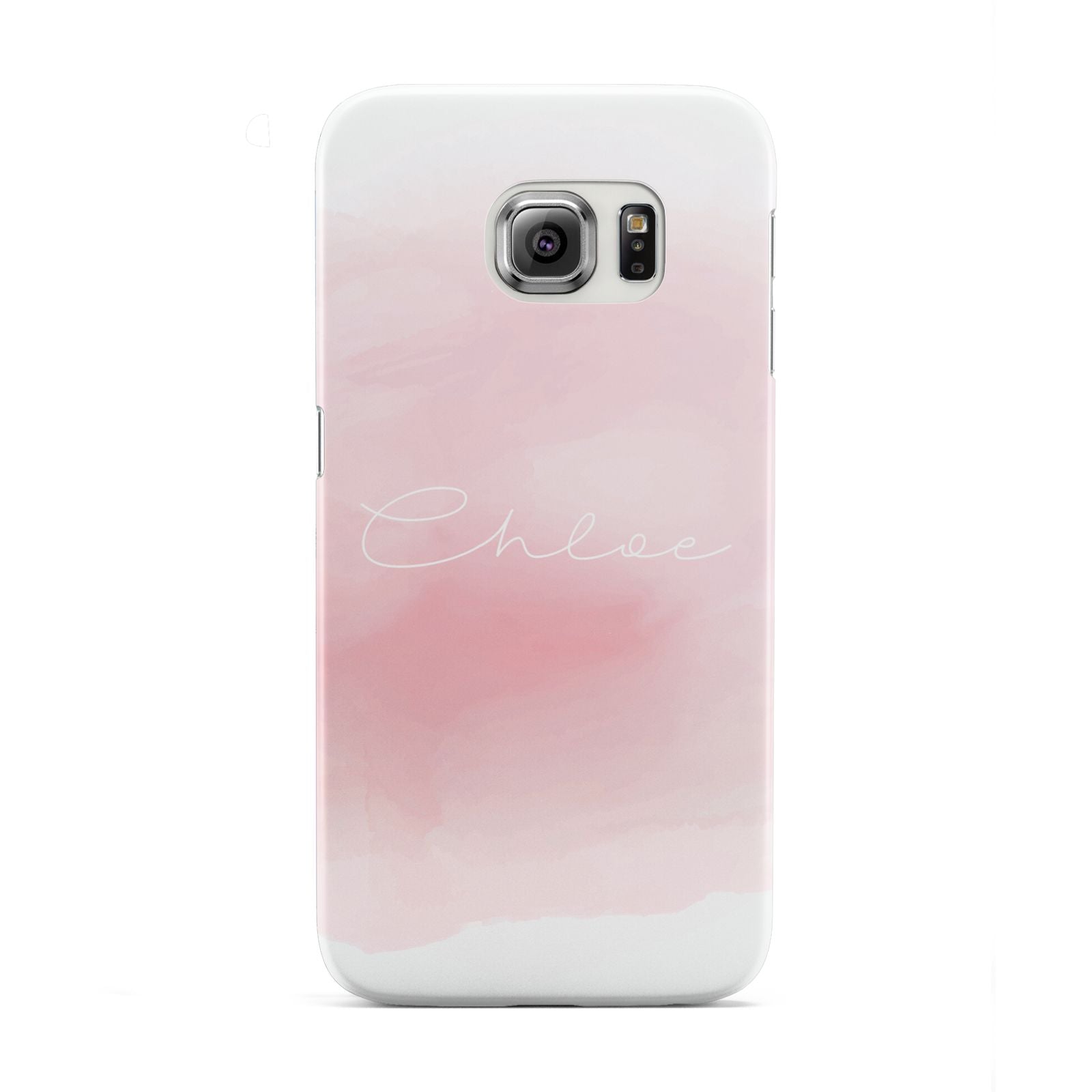 Personalised Handwritten Name Watercolour Samsung Galaxy S6 Edge Case