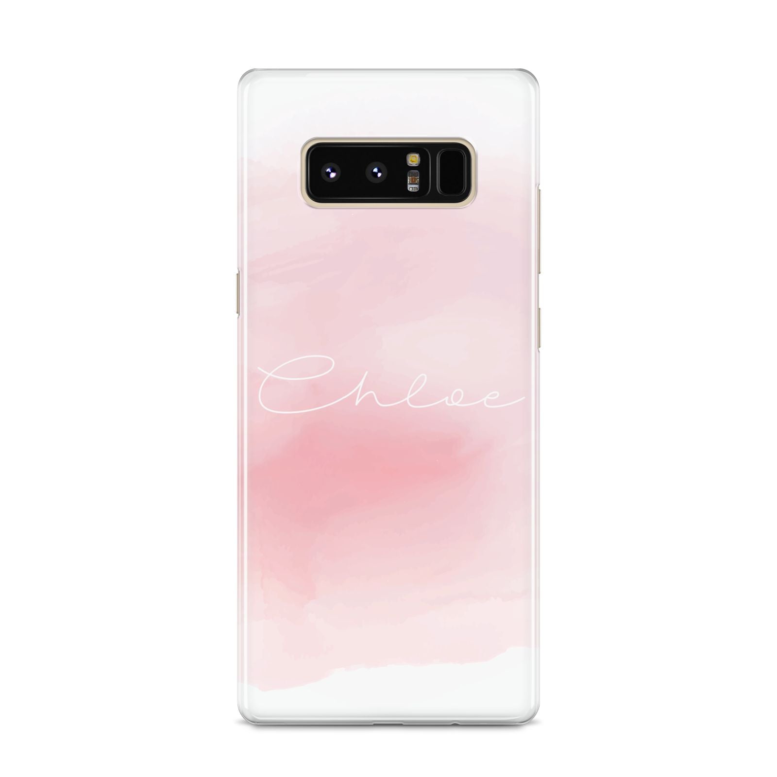 Personalised Handwritten Name Watercolour Samsung Galaxy S8 Case