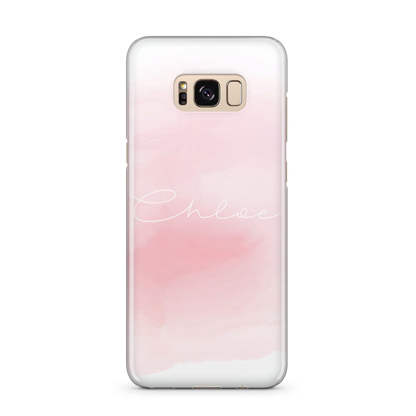 Personalised Handwritten Name Watercolour Samsung Galaxy S8 Plus Case