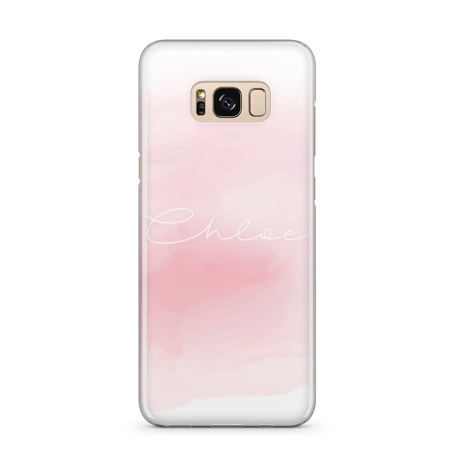 Personalised Handwritten Name Watercolour Samsung Galaxy S8 Plus Case
