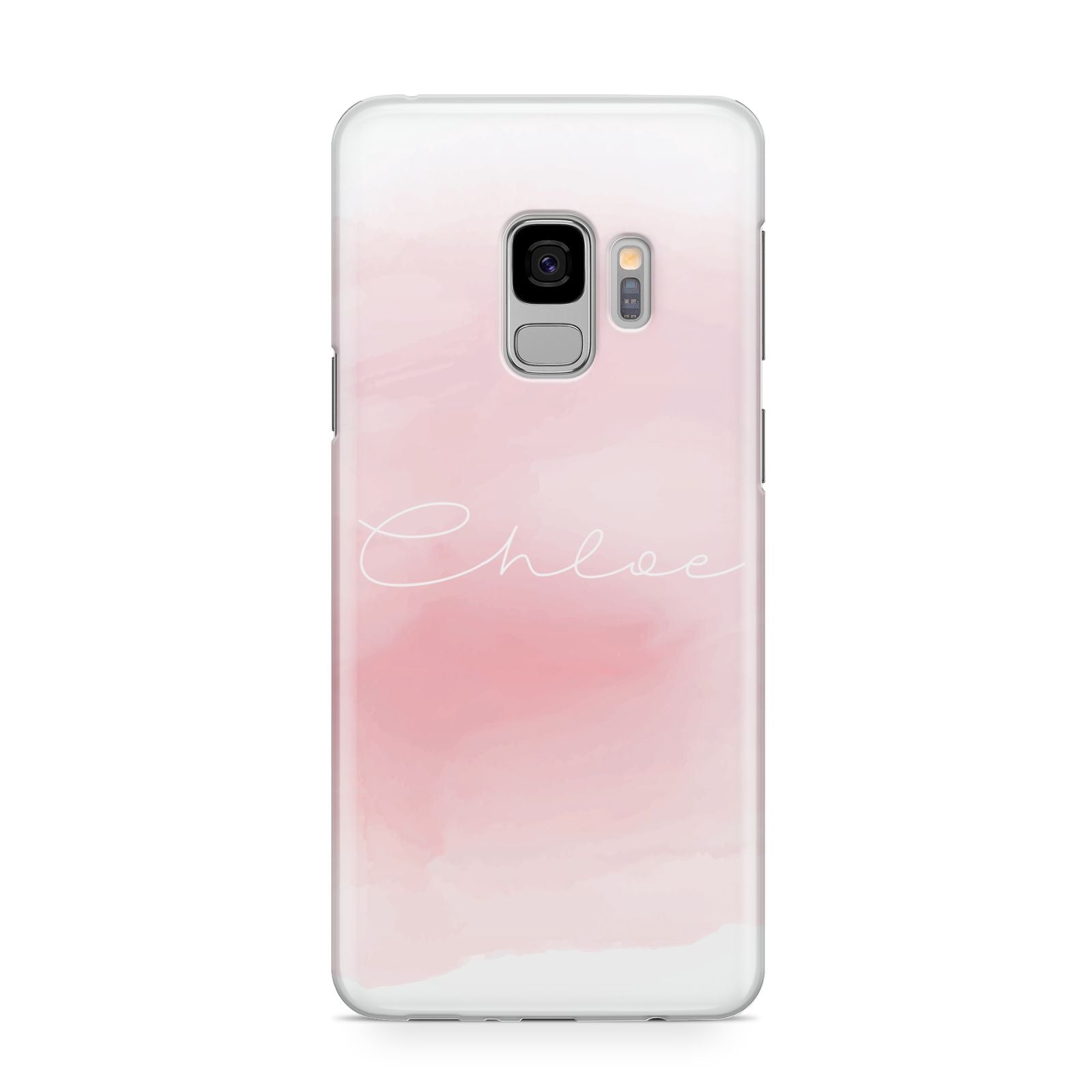Personalised Handwritten Name Watercolour Samsung Galaxy S9 Case