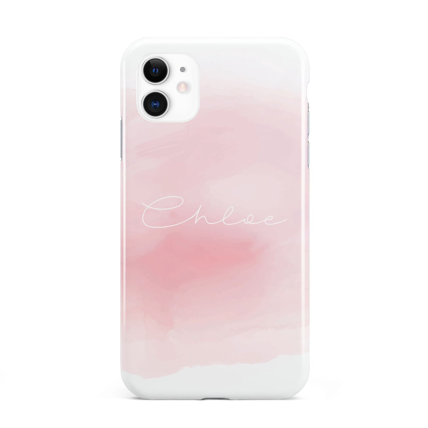 Personalised Handwritten Name Watercolour iPhone 11 3D Tough Case
