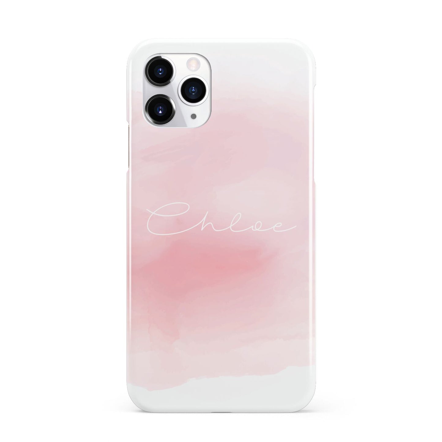 Personalised Handwritten Name Watercolour iPhone 11 Pro 3D Snap Case