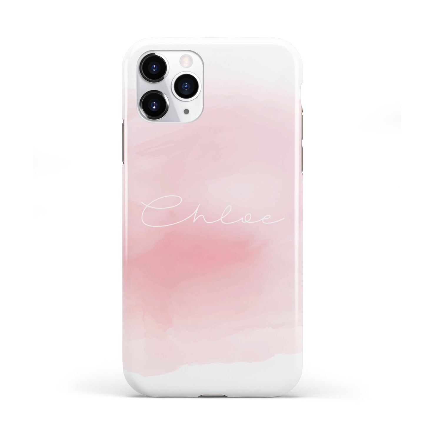 Personalised Handwritten Name Watercolour iPhone 11 Pro 3D Tough Case
