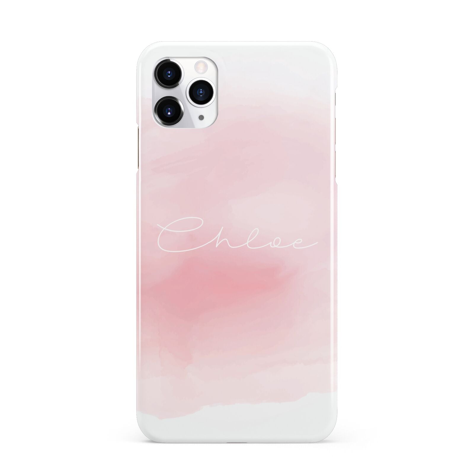 Personalised Handwritten Name Watercolour iPhone 11 Pro Max 3D Snap Case