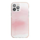 Personalised Handwritten Name Watercolour iPhone 13 Pro Max TPU Impact Case with Pink Edges