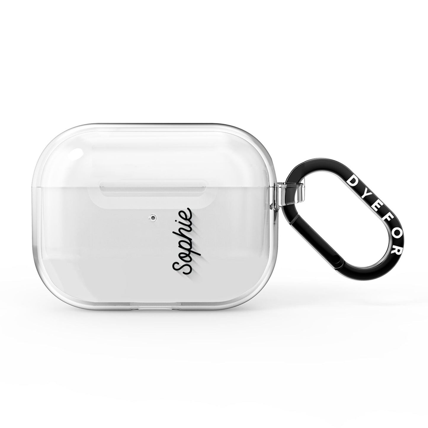 Personalised Handwritten Small Name Custom Clear AirPods Pro Clear Case