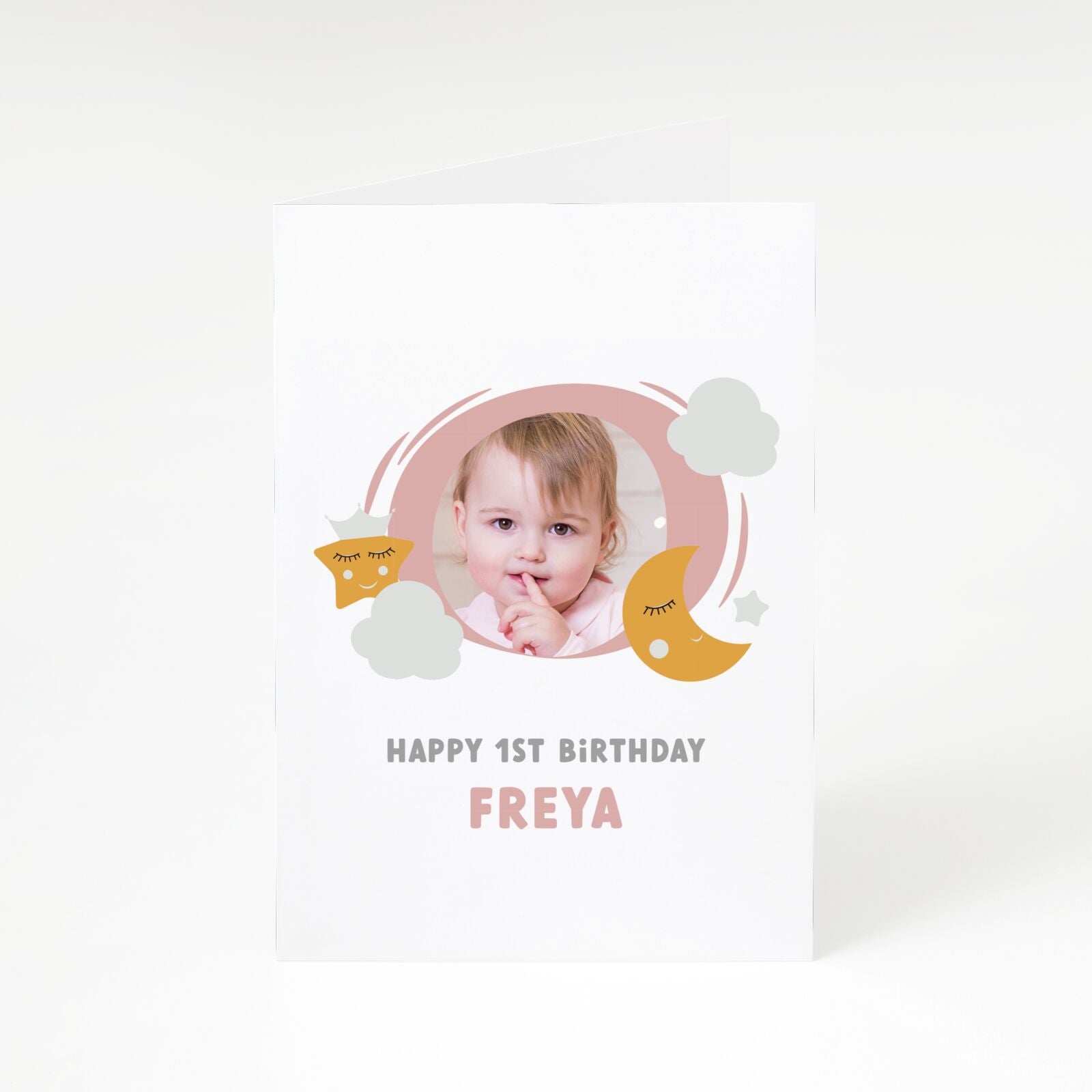 Personalised Happy Birthday Photo A5 Greetings Card