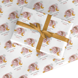 Personalised Happy Birthday Photo Wrapping Paper