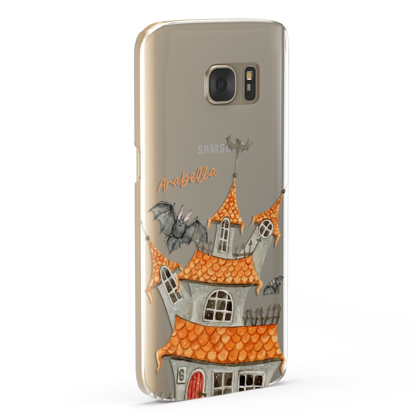 Personalised Haunted House Samsung Galaxy Case Fourty Five Degrees