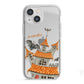 Personalised Haunted House iPhone 13 Mini TPU Impact Case with White Edges