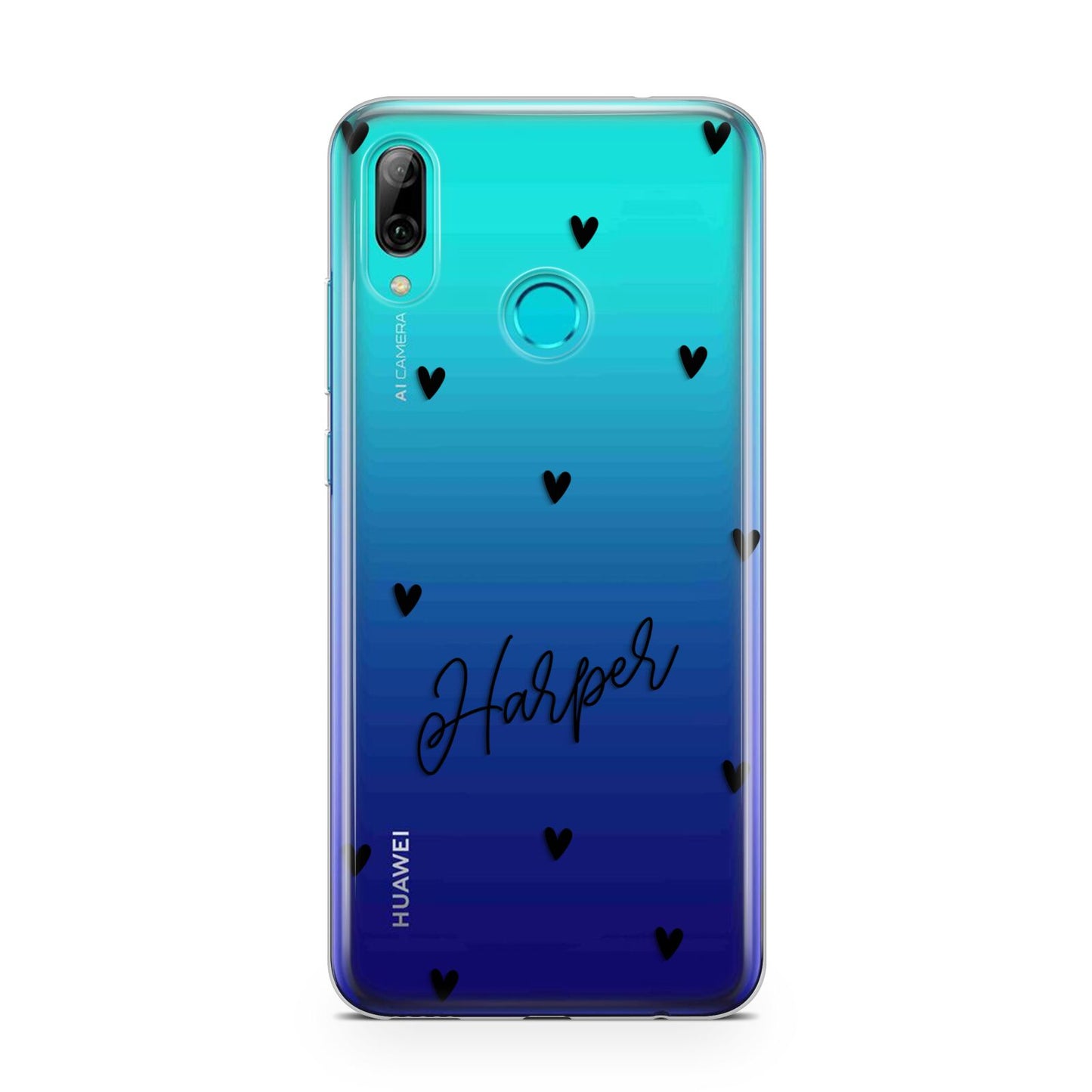 Personalised Heart Huawei P Smart 2019 Case