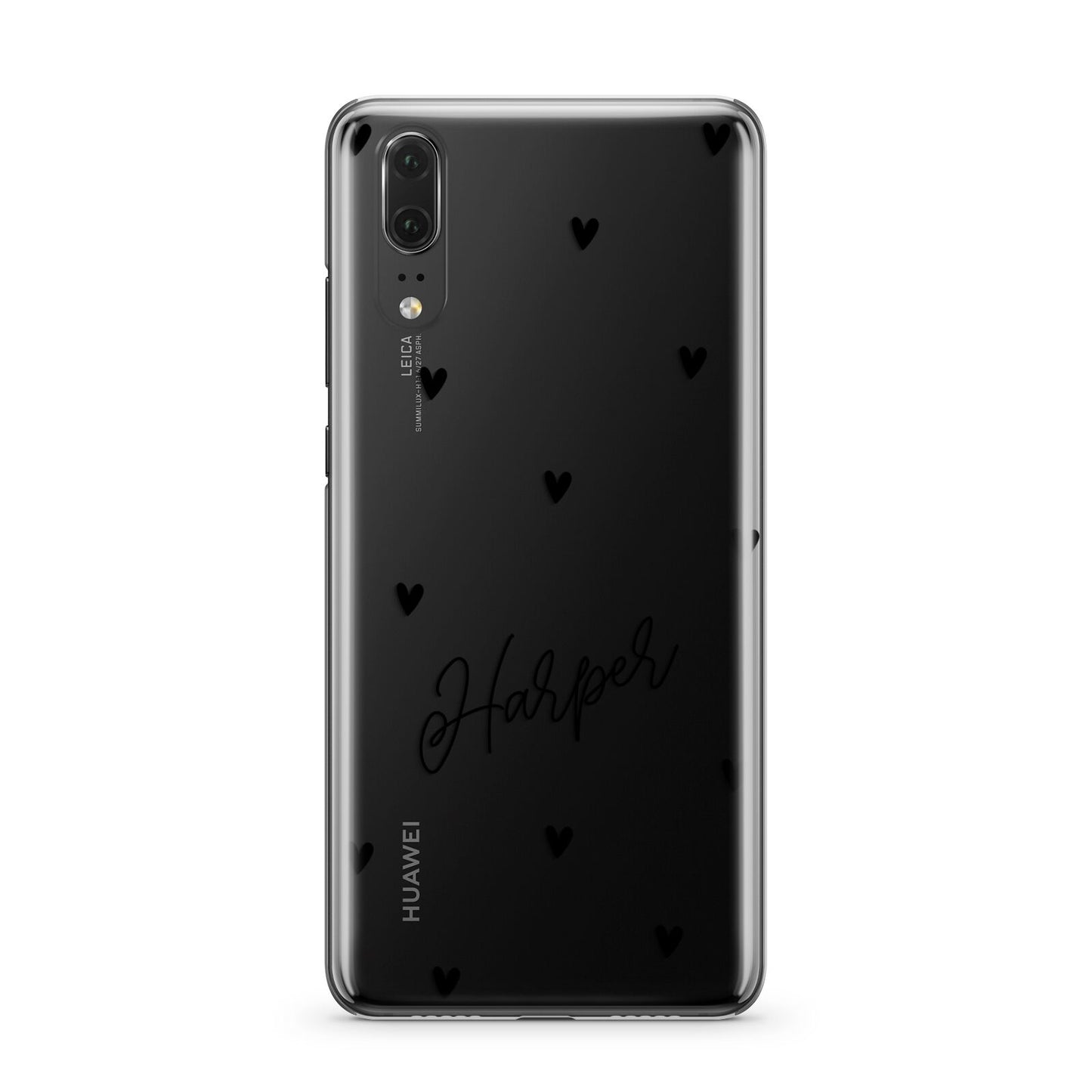 Personalised Heart Huawei P20 Phone Case