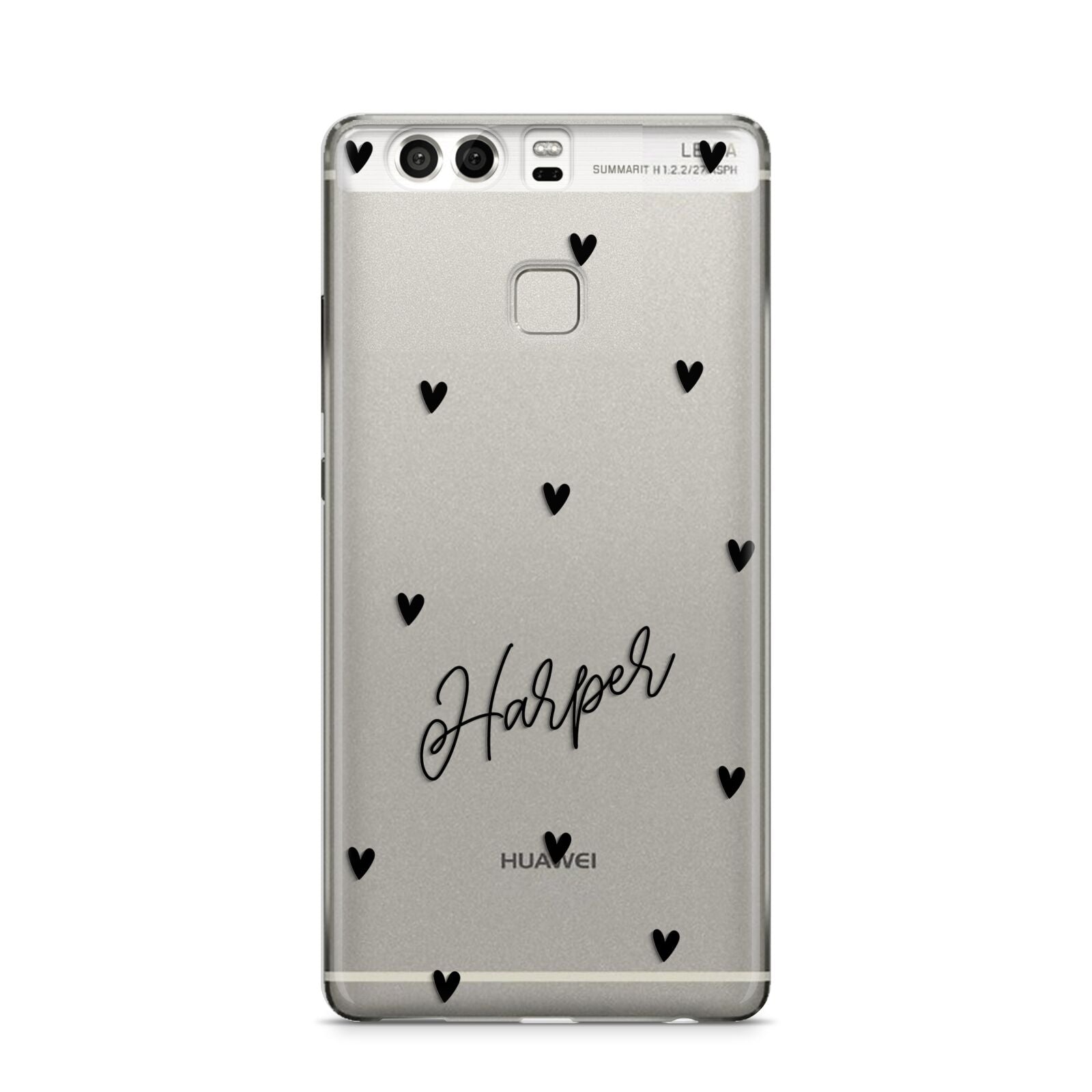 Personalised Heart Huawei P9 Case