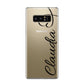 Personalised Heart Name Samsung Galaxy Note 8 Case