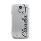 Personalised Heart Name Samsung Galaxy S4 Case