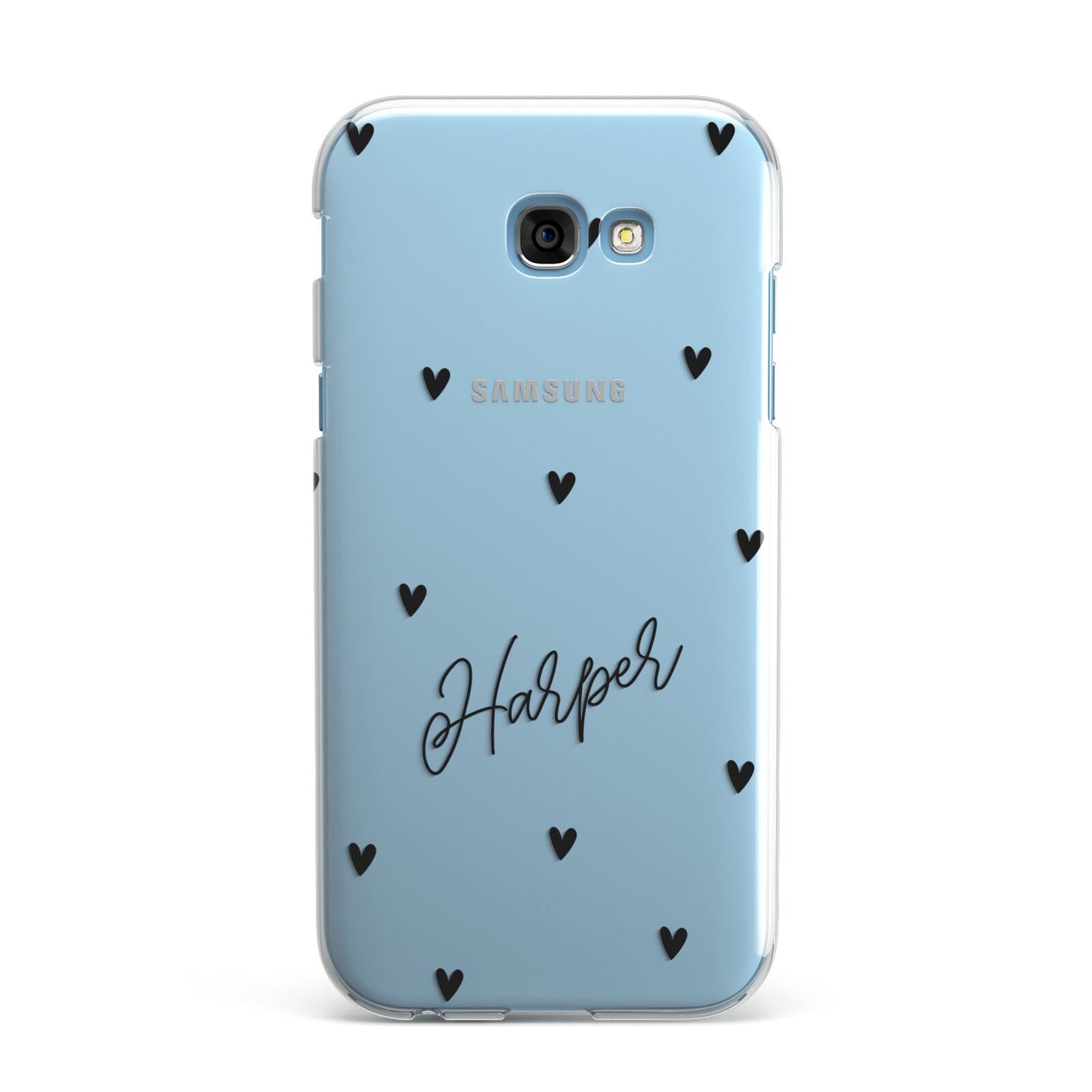 Personalised Heart Samsung Galaxy A7 2017 Case