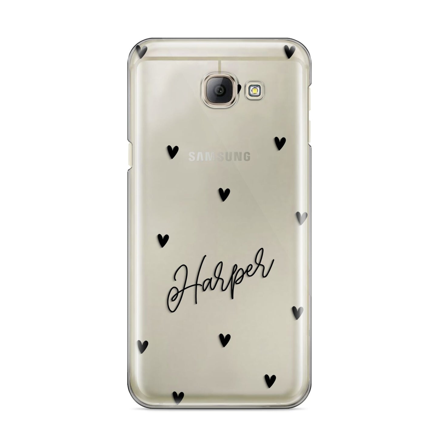 Personalised Heart Samsung Galaxy A8 2016 Case