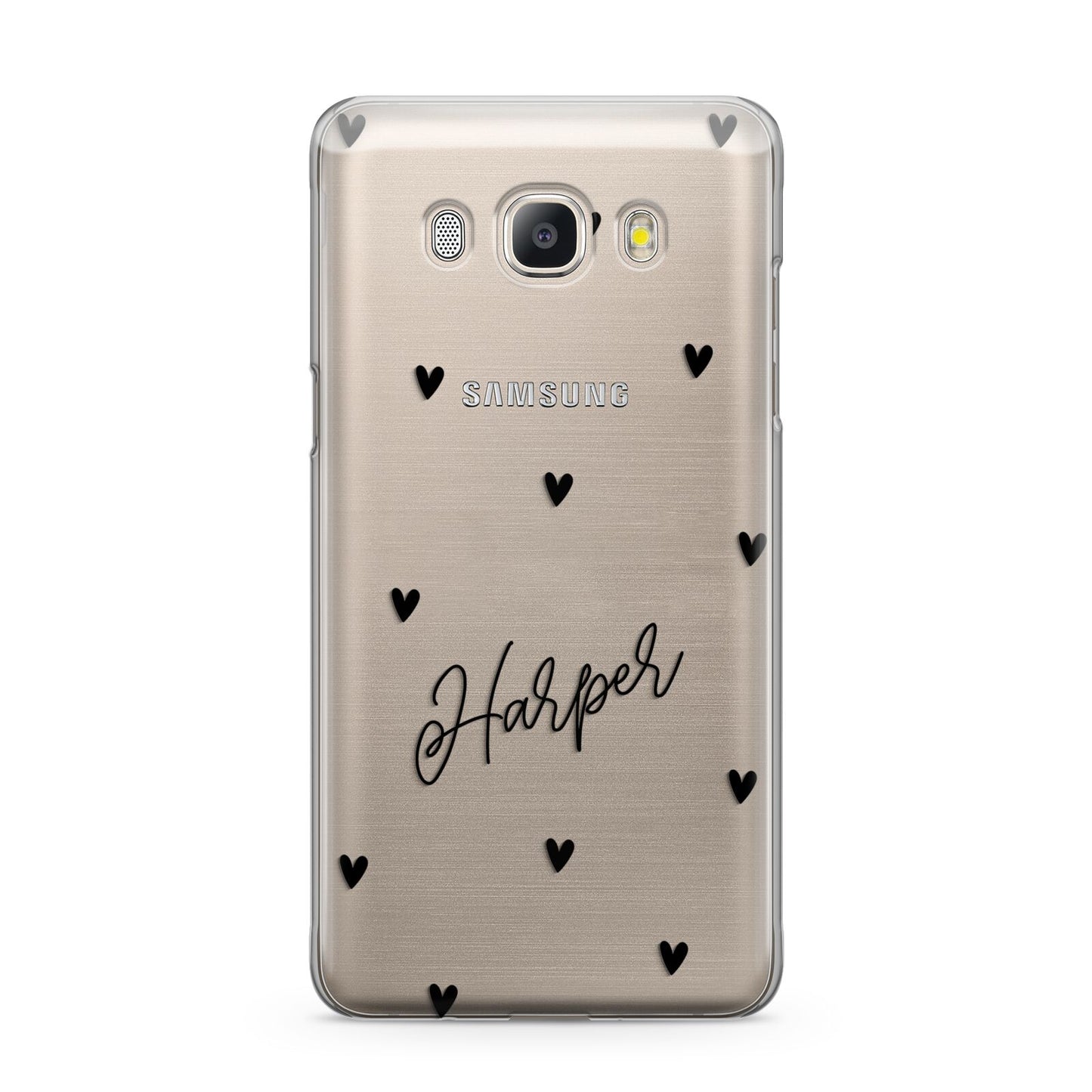 Personalised Heart Samsung Galaxy J5 2016 Case