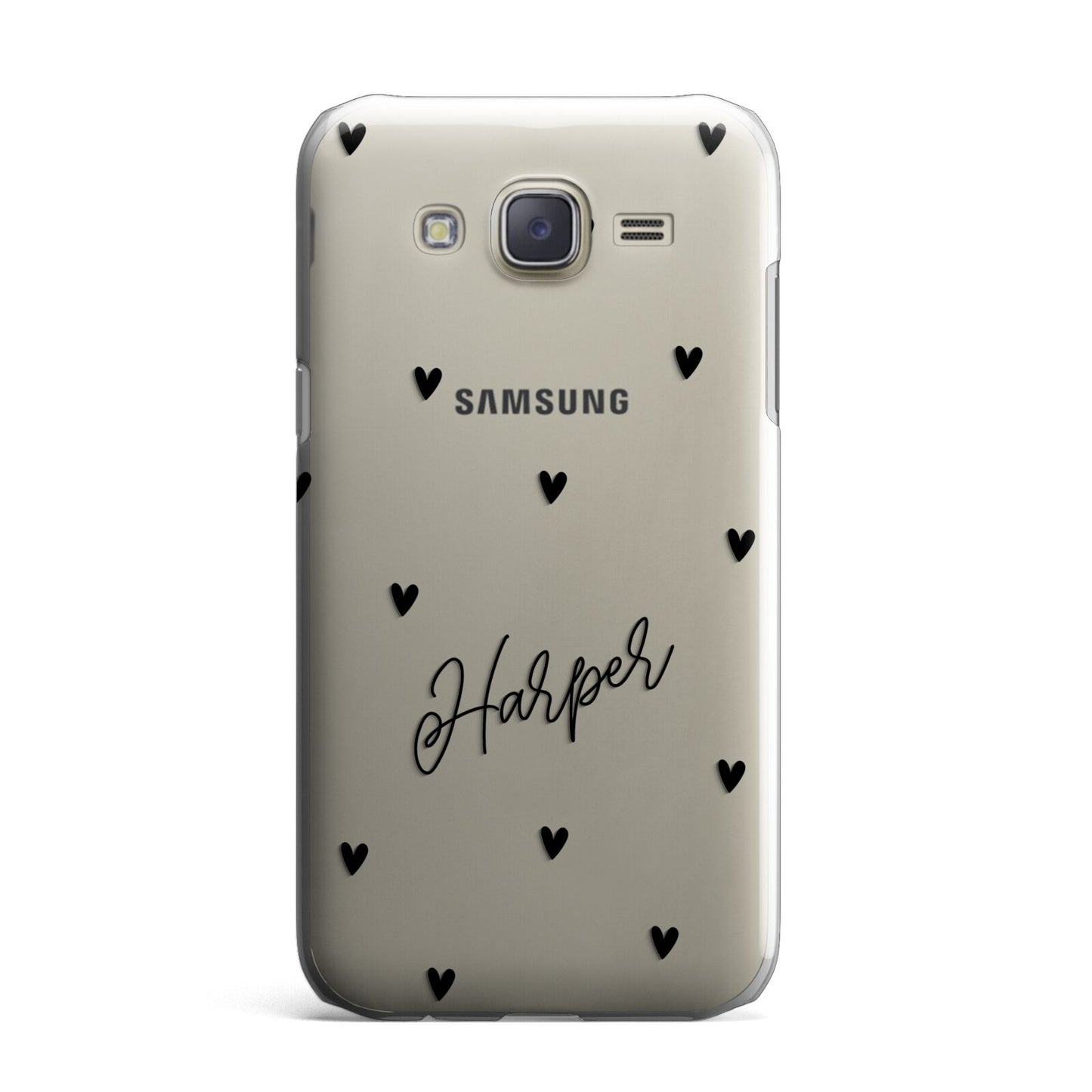 Personalised Heart Samsung Galaxy J7 Case