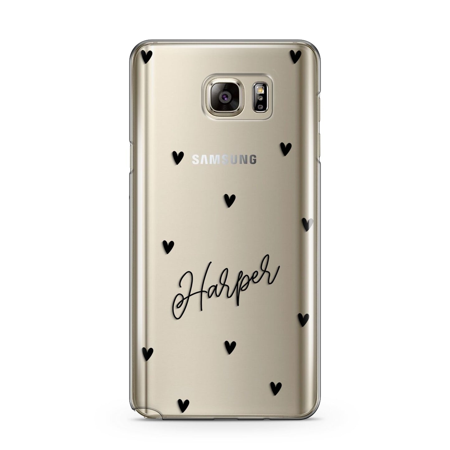 Personalised Heart Samsung Galaxy Note 5 Case