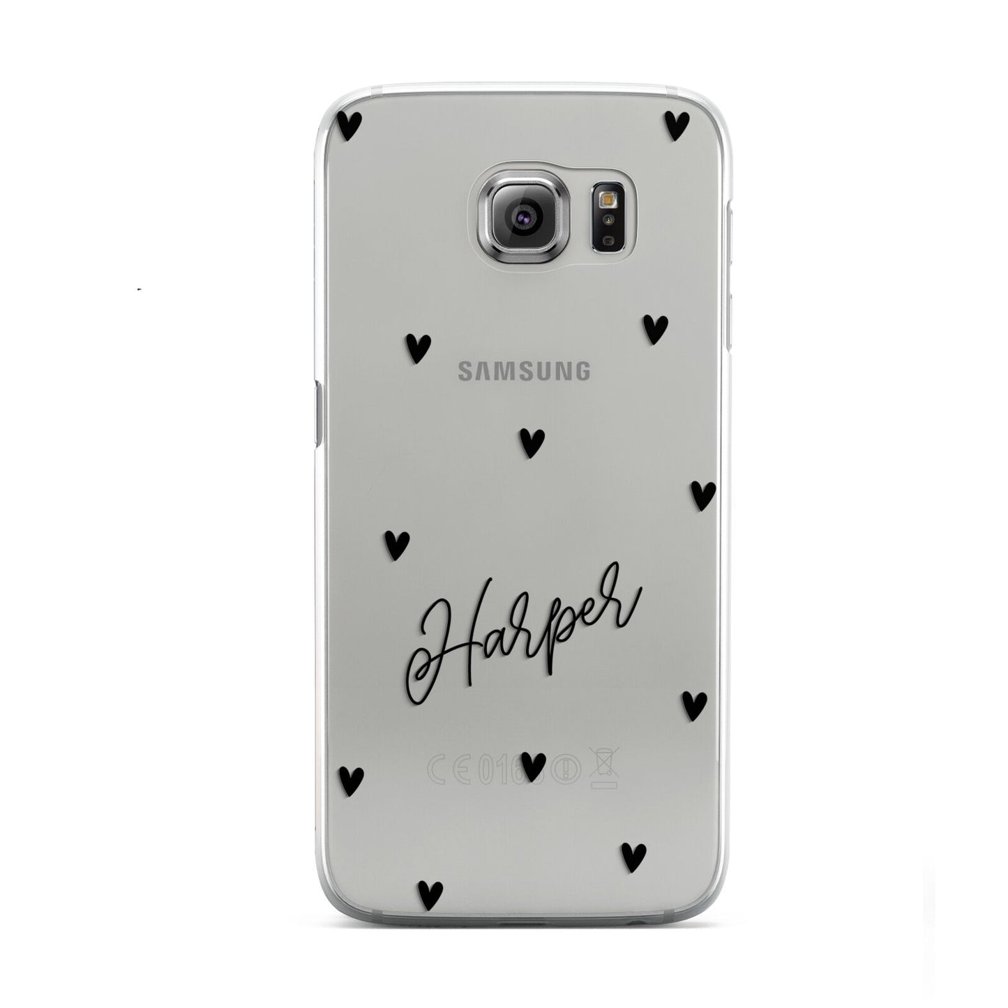 Personalised Heart Samsung Galaxy S6 Case
