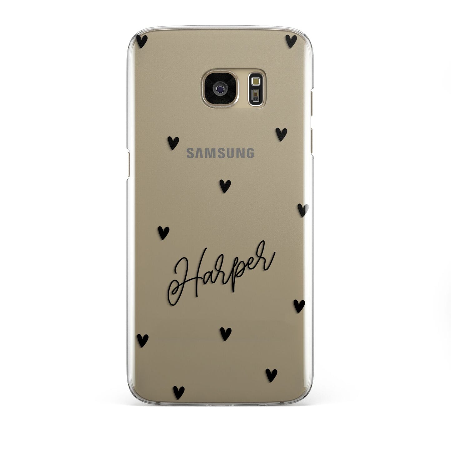 Personalised Heart Samsung Galaxy S7 Edge Case