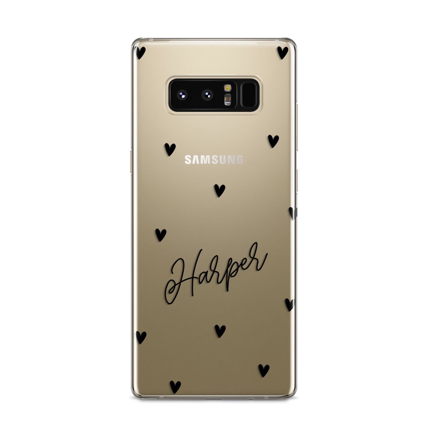 Personalised Heart Samsung Galaxy S8 Case