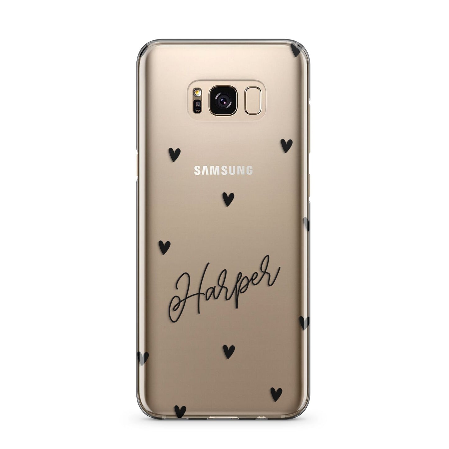 Personalised Heart Samsung Galaxy S8 Plus Case