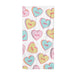 Personalised Heart Sweets Beach Towel